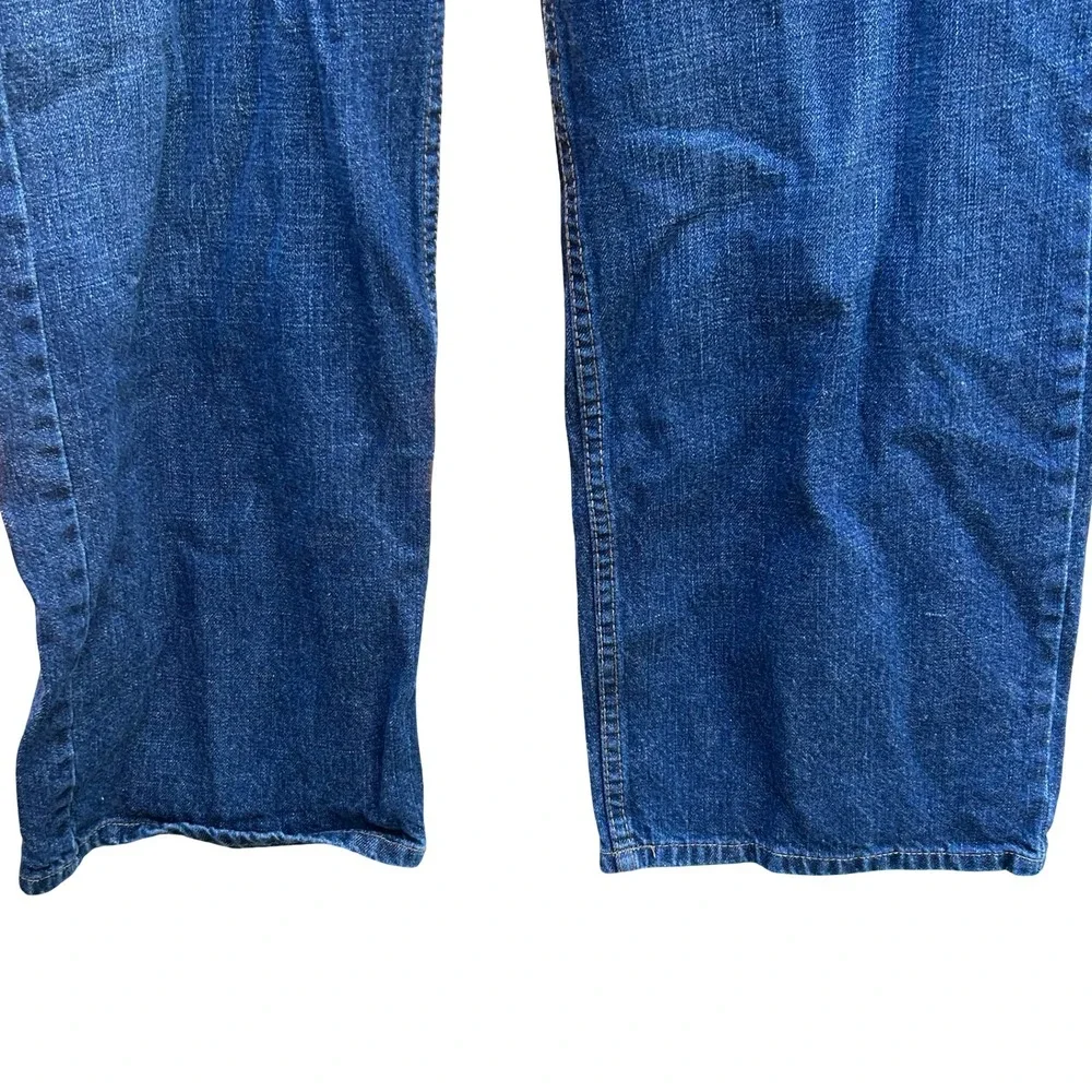 Levis 550 Relaxed Fit Jeans Men 36x29 Dark Wash Blue Straight Leg Denim 5550-259
